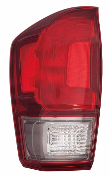 2016-2019 Toyota Tacoma  Tail Lamp Driver Side Red/Smoked Bezel Trd Sport/Trd Off Road Economy Quality