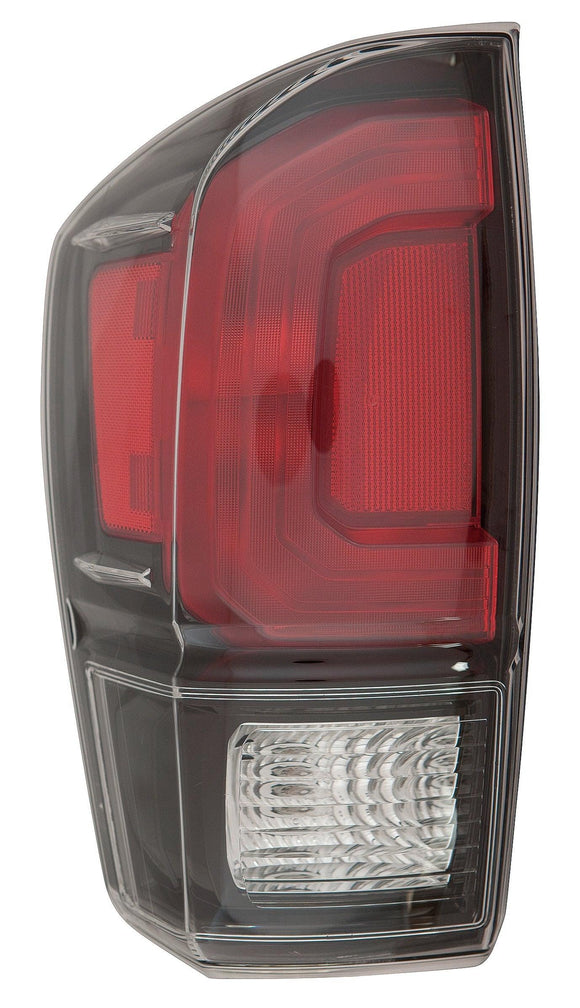 2017-2019 Toyota Tacoma  Tail Lamp Driver Side Black Bezel Economy Quality