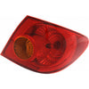 2003-2004 Toyota Corolla Sedan Tail Lamp Passenger Side