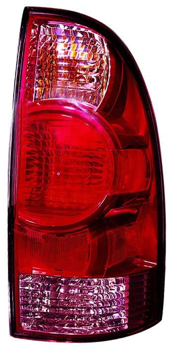 2005-2015 Toyota Tacoma  Tail Lamp Passenger Side With Red Center Lens