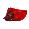 2006-2008 Toyota Yaris Hatchback Tail Lamp Passenger Side High Quality