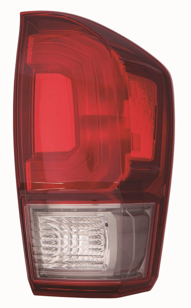 2016-2019 Toyota Tacoma  Tail Lamp Passenger Side Red/Smoked Bezel Trd Sport/Trd Off Road High Quality