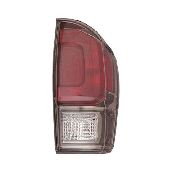 Tail Lamp Passenger Side Toyota Tacoma 2016-2019 Smoked Bezel Ltd Model Capa , To2801199C