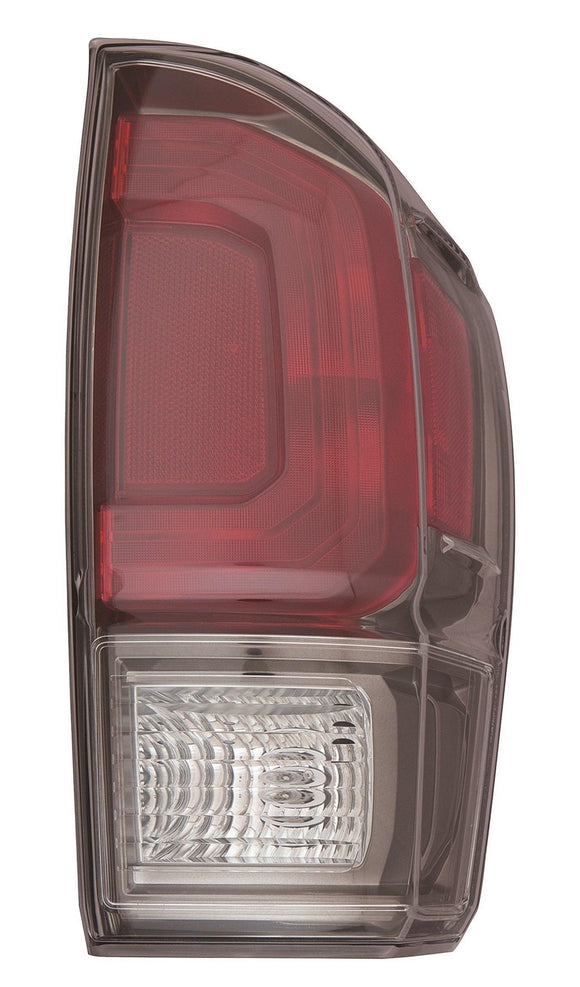 2016-2019 Toyota Tacoma  Tail Lamp Passenger Side Smoked Bezel Ltd Model Economy Quality