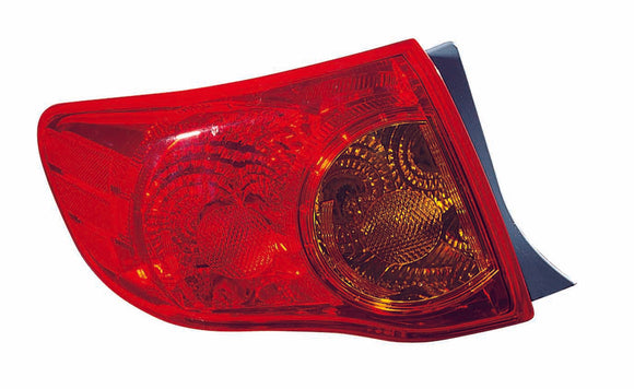 Tail Lamp Driver Side Toyota Corolla Sedan 2009-2010 Japan Built Capa , To2804113C