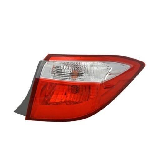 Tail Lamp Passenger Side Toyota Corolla Sedan 2014-2016 Capa