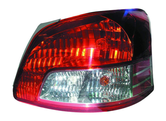 Tail Lamp Passenger Side Toyota Yaris Sedan 2007-2011 Capa