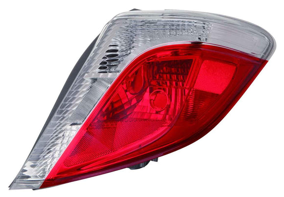 Tail Lamp Passenger Side Toyota Yaris Hatchback 2012-2014 Capa