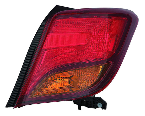 Tail Lamp Passenger Side Toyota Yaris Hatchback 2015-2017 Capa