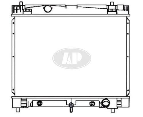 2006-2018 Toyota Yaris Hatchback Radiator (2890)