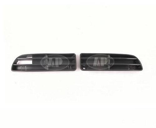 1999-2005 Volkswagen Jetta Grille Lower Passenger Side Outer (Matte-Black) Plastic