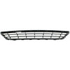 2011-2014 Volkswagen Jetta Grille Lower Black/Chrome Sedan Exclude Gli