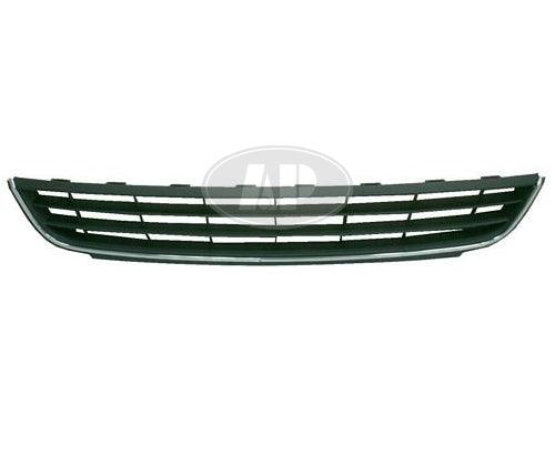 2011-2014 Volkswagen Jetta Grille Lower Black/Chrome Sedan Exclude Gli