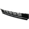 2016-2019 Volkswagen Passat Grille Lower Center Textured Black With Chrome Bar With Out Sensor/Gt/R-Line