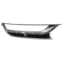 Fog Lamp Bezel Front Passenger Side Volkswagen Passat 2012-2015 Dark Gray Finish , Vw1039122U