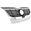 2006-2010 Volkswagen Passat Grille Chrome/Black Requires 150Mm Emblem And Trim Ring