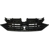 2019-2020 Volkswagen Jetta Grille Chrome Upper Moulding/Black Lower Moulding For R-Line Model