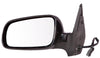 2007-2009 Volkswagen Jetta City  Mirror Driver Side Power Heated Clear Glass Without Memory Ptm