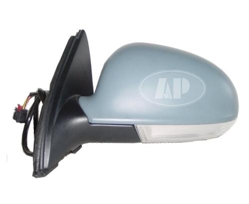 2005-2010 Volkswagen Jetta  Mirror Driver Side Power Heated With Signal Without Puddle Ptm