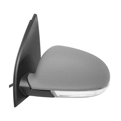 2006-2009 Volkswagen Gti  Mirror Driver Side Power Heated With Signal Ptm Cap