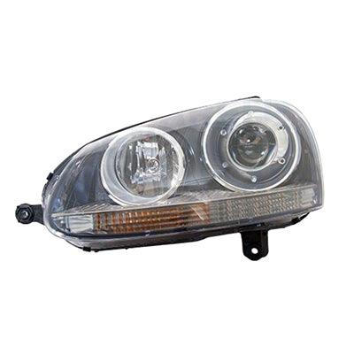 2006-2009 Volkswagen Rabbit Head Lamp Driver Side (Xenon) High Quality