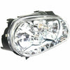 1999-2001 Volkswagen Golf Head Lamp Passenger Side With Fog (Chrome Bezel) High Quality