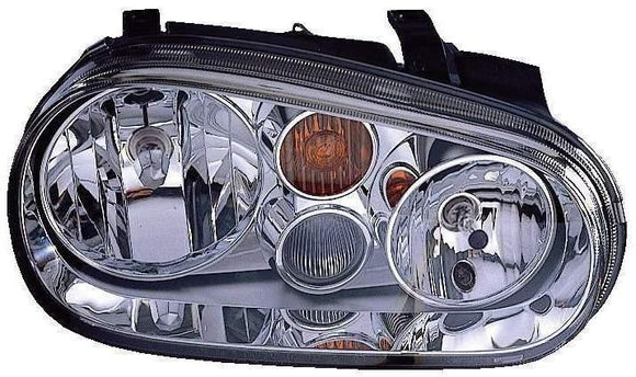 2002 Volkswagen Golf Head Lamp Passenger Side With Fog High Quality