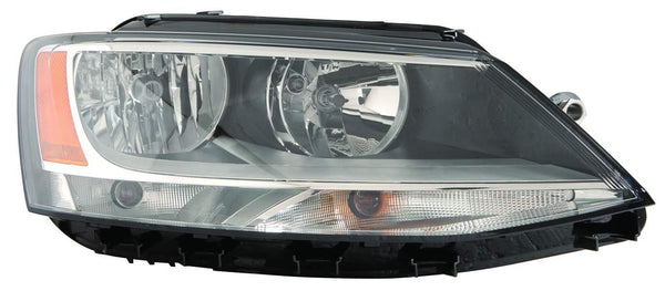 2011-2016 Volkswagen Jetta Head Lamp Passenger Side Halogen High Quality