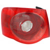 2005-2007 Volkswagen Jetta Tail Lamp Driver Side (Red Lens) High Quality