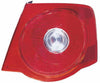 2005-2007 Volkswagen Jetta Tail Lamp Driver Side (Red Lens) High Quality