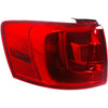 2011-2014 Volkswagen Jetta  Tail Lamp Driver Side Sedan Without Led/Rear Fog Lamp Exclude Gli High Quality