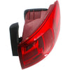 2011-2014 Volkswagen Jetta  Tail Lamp Passenger Side Sedan Without Led/Rear Fog Lamp Exclude Gli High Quality