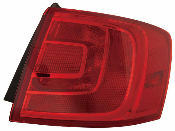 2011-2014 Volkswagen Jetta Tail Lamp Passenger Side Sedan With Out Led/Rear Fog Lamp Exclude Gli High Quality