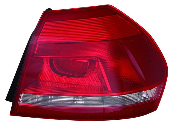 Tail Lamp Passenger Side Volkswagen Passat 2012-2015 Capa